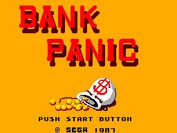 Bank Panic screenshot 3 for Sega Master System